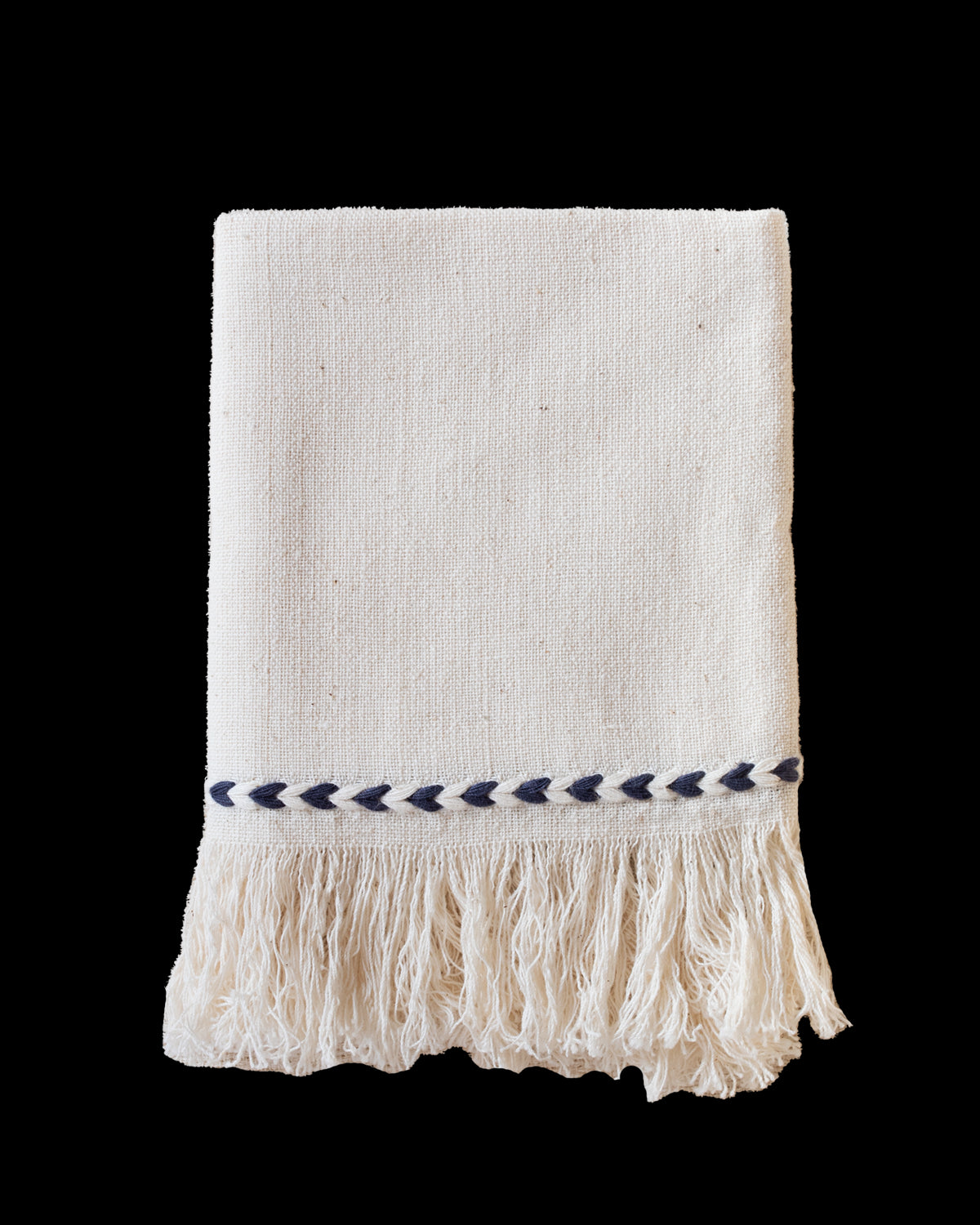 Indigo Braid Detail Napkin | Set of 2