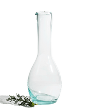 Divers Recycled Glass Tall Bottle Carafe