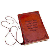 C.S. Lewis Quote Leather Journal