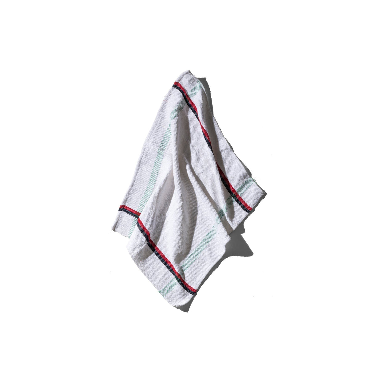 India Kitchen Towel - Red & Black Line