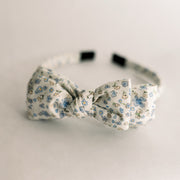 Three Little Bows Headband-Bluebell Breeze