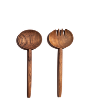Oval Salad Set Spoons