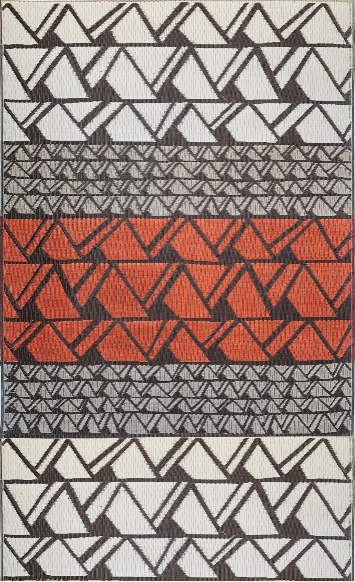 Zig Zag Oxide Outdoor Mat