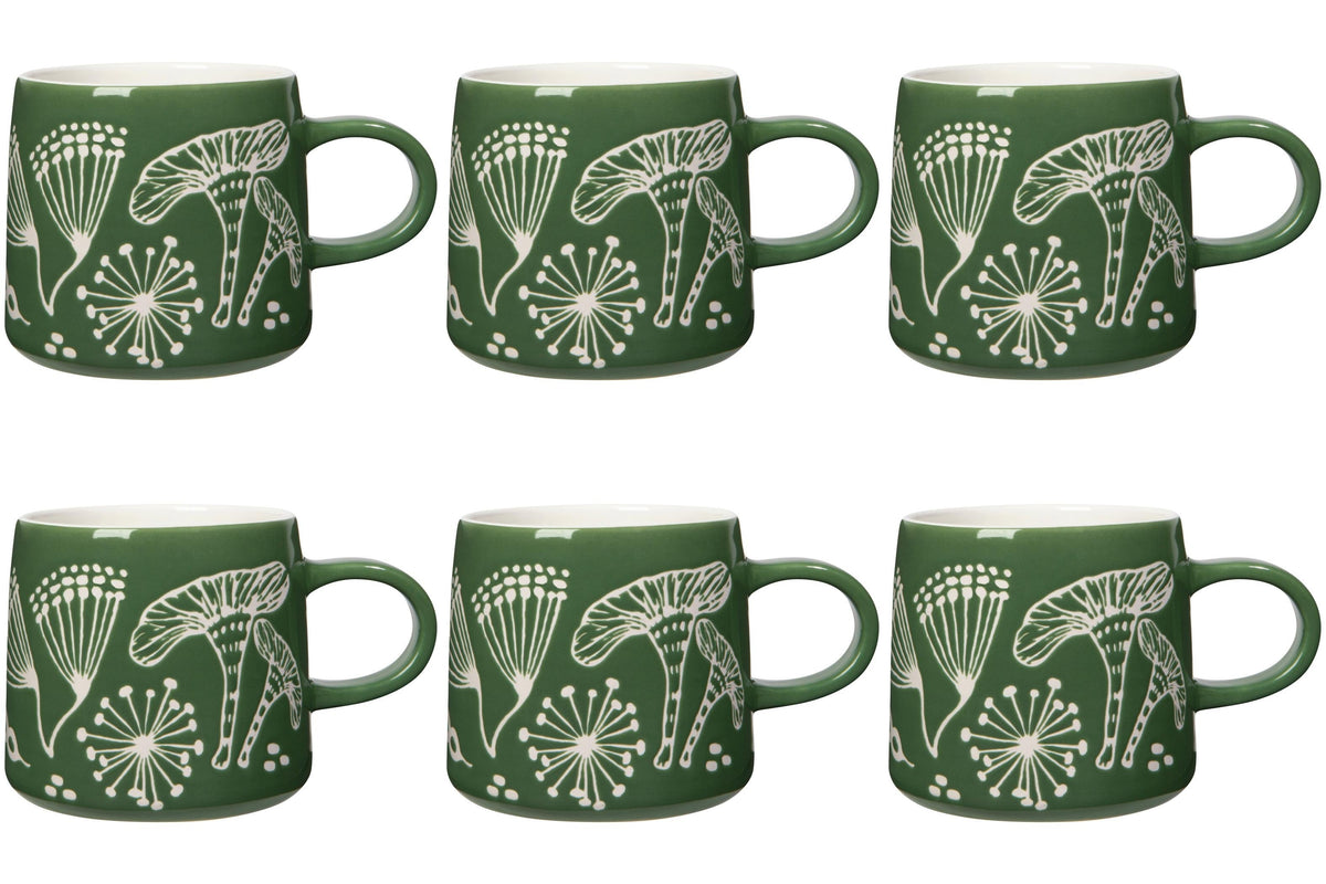 Set of 6 Mug Imprint Wildgrove