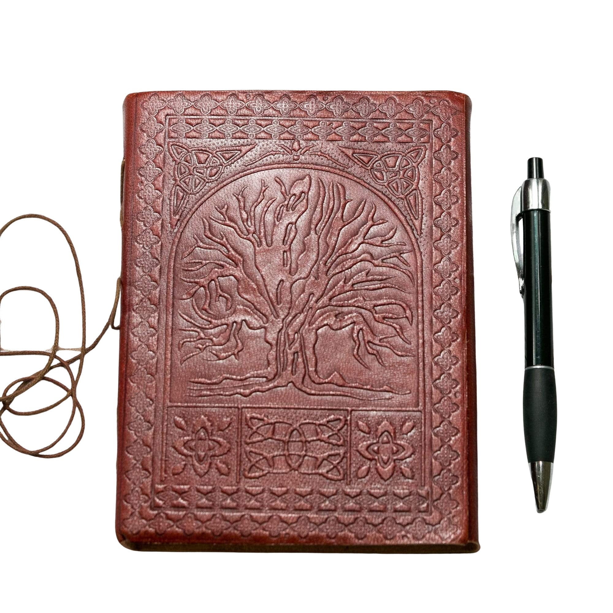 Tree Of Life Handmade Leather Journal