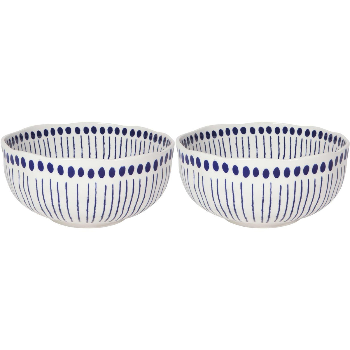 Set of 2 Sprout Stamped Mixing Bowl Medium 7.75 inch