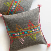 Erika Pillow - Grey/Multicolor (22X22)