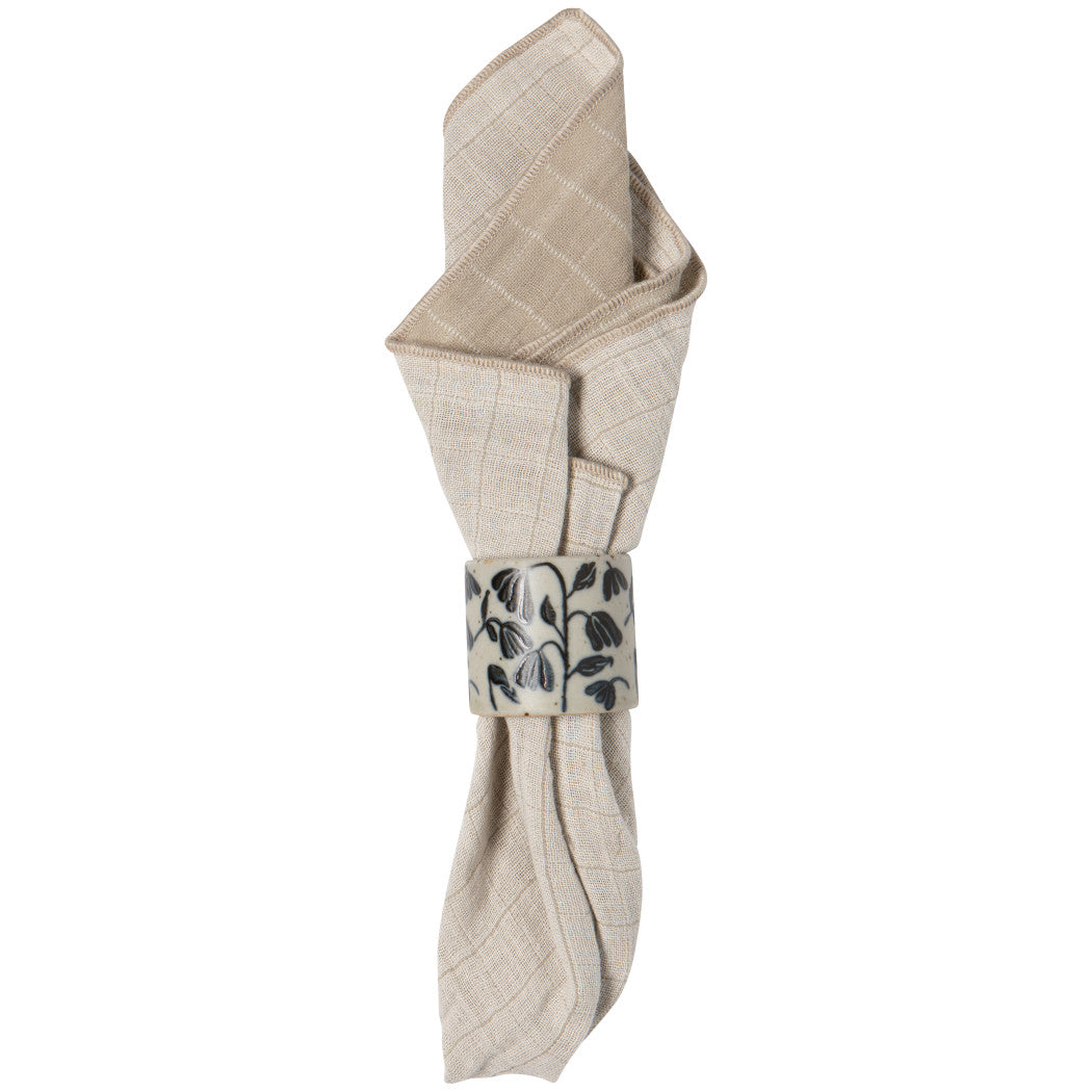 Set of 12 Posy Element Napkin Ring