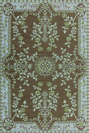 Garland Teal & Brown Outdoor Mat