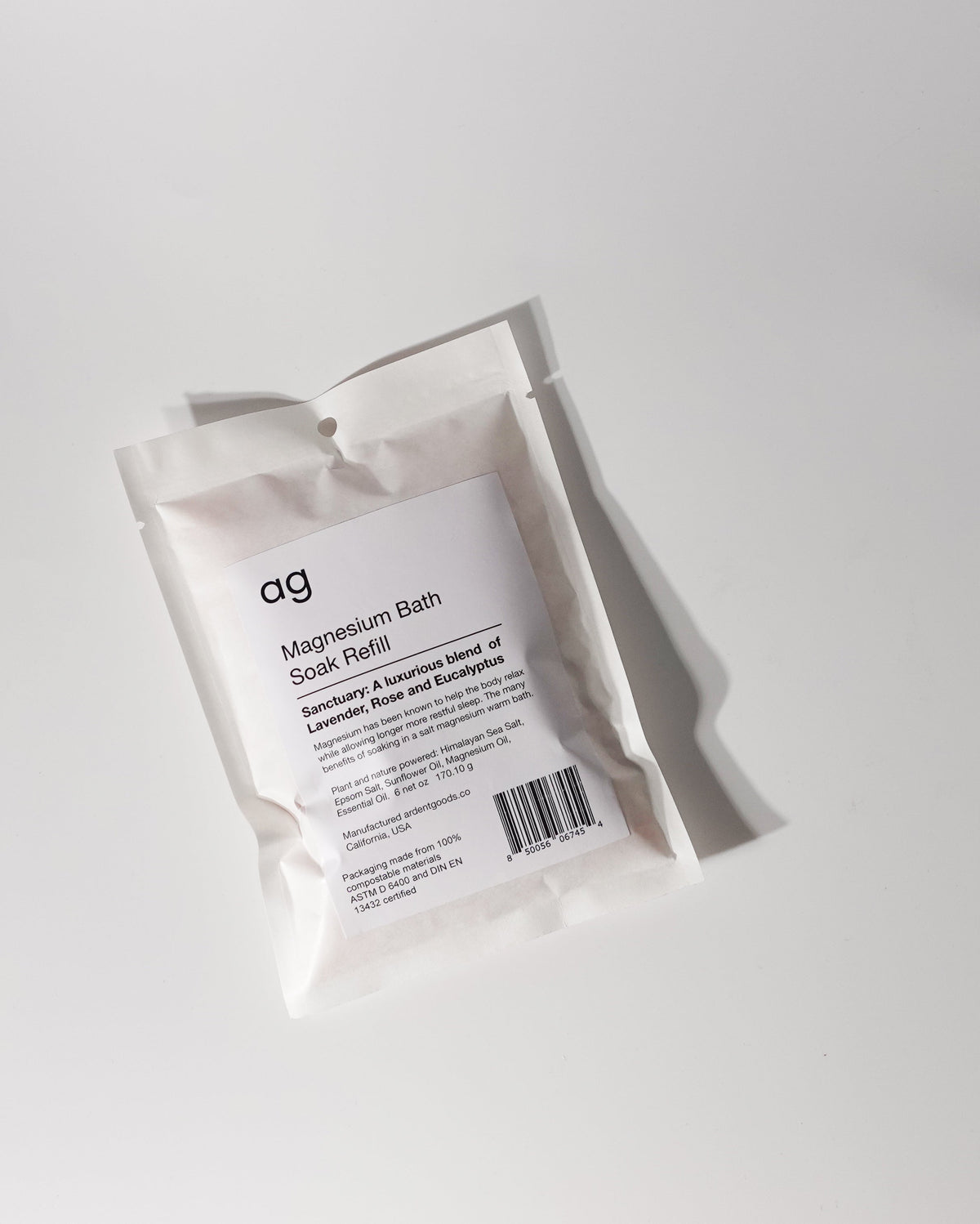 Magnesium Bath Salt Soak Refill