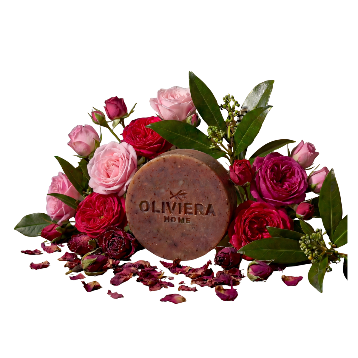 Rose Petal Bar Soap Trio