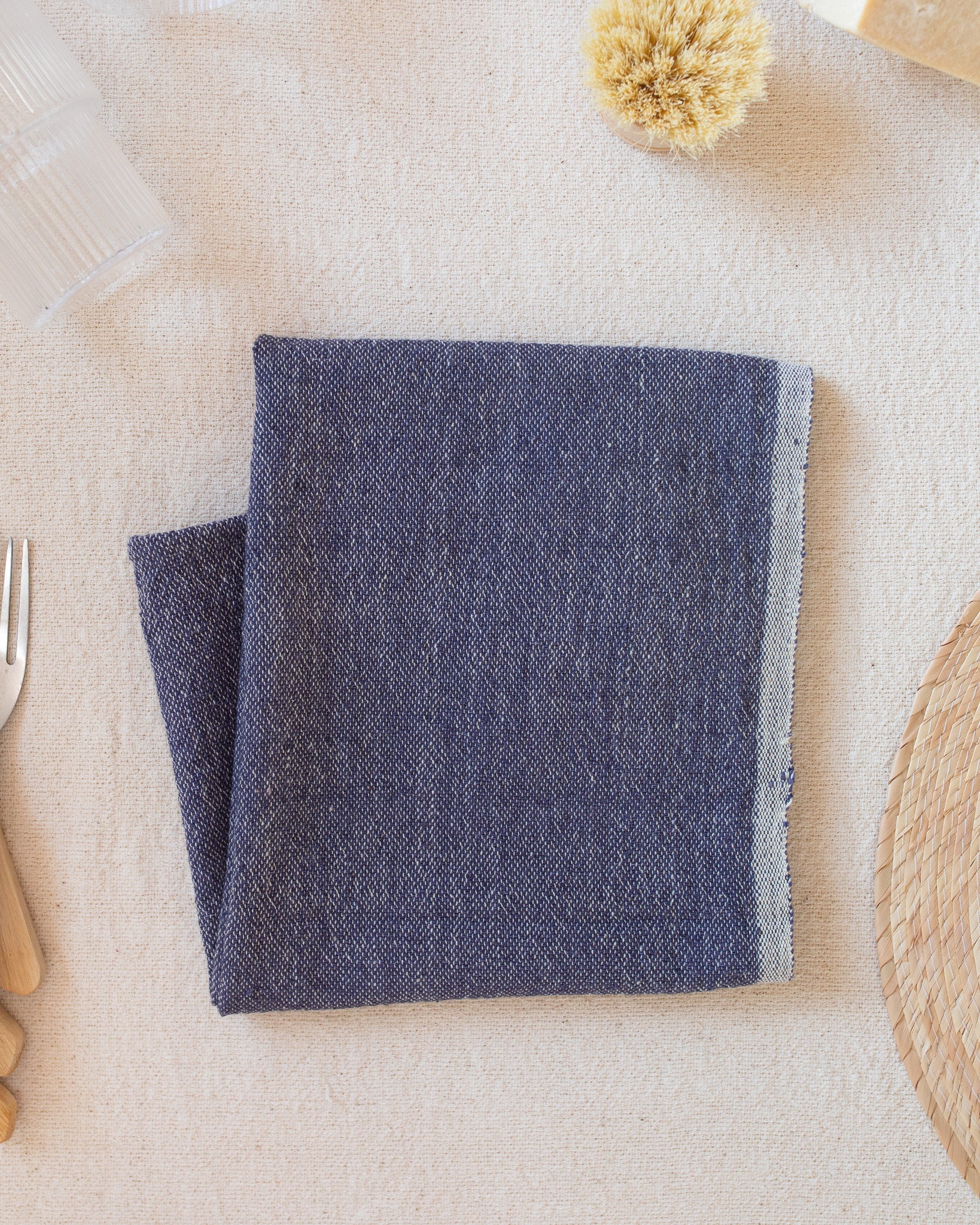 Indigo Hand Towel