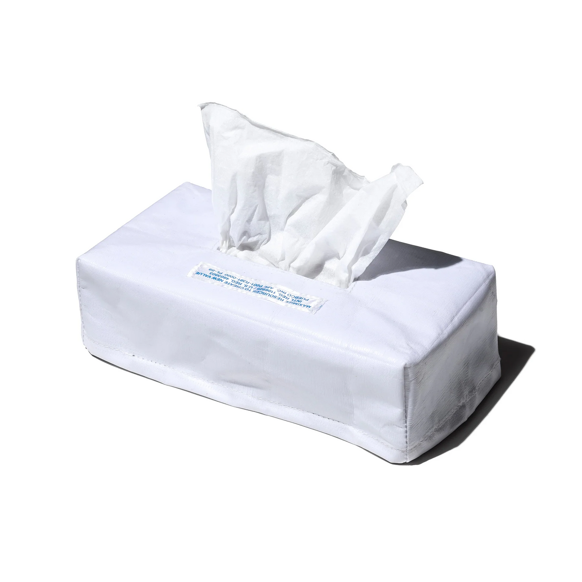 Emergency Tissue Box Cover / White
