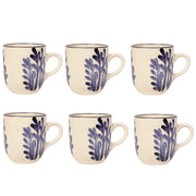 Set of 6 Floren Hand-painted Turkish Mug