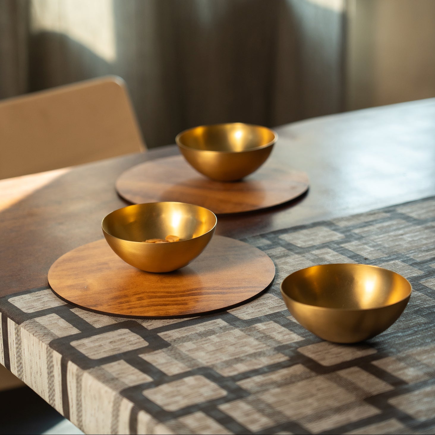 Artisan Brass Bowls Extra Small - Set of 4