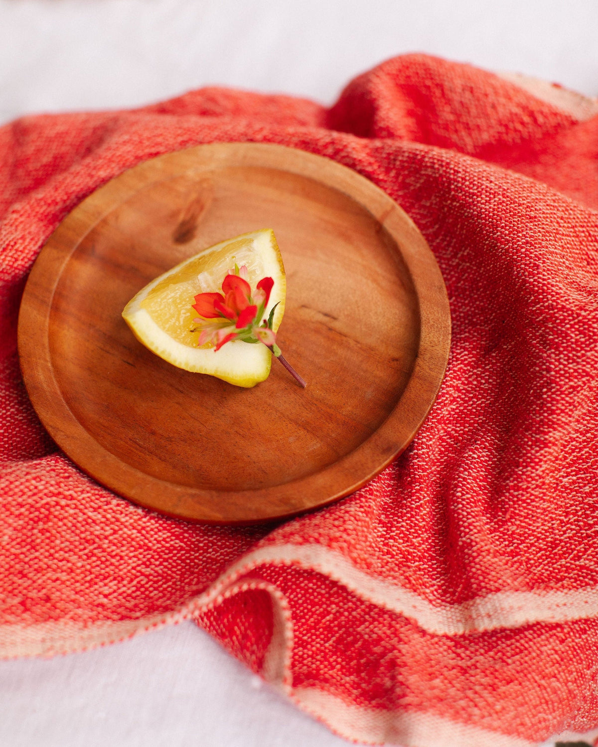 Red Hand Towel