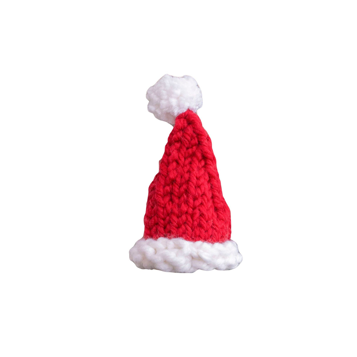 Knitted Santa Hat Christmas Tree Toppers