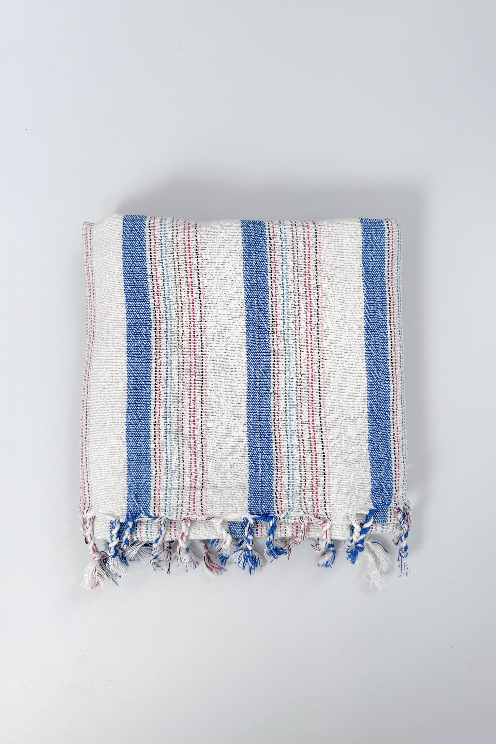 Blue Ivory Montauk Towel