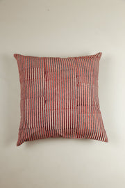 Rustic Stripes Hand Block Print Pillow