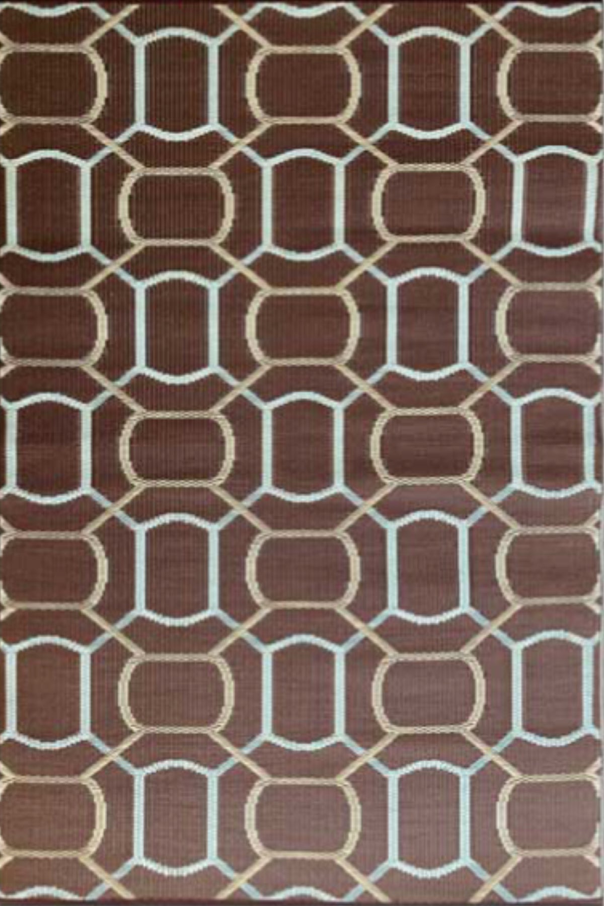 Oblong Brick Brown Sky
