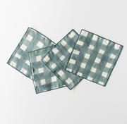 S/4 Blue Cocktail Napkins