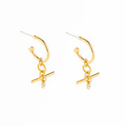 Wynne Crystal Bar Earrings