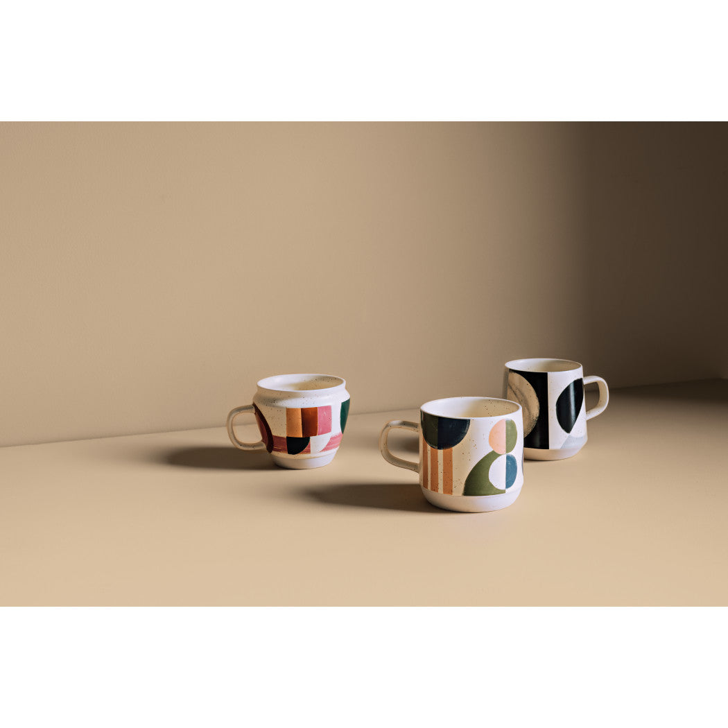 Set of 4 Mug Formation Prism
