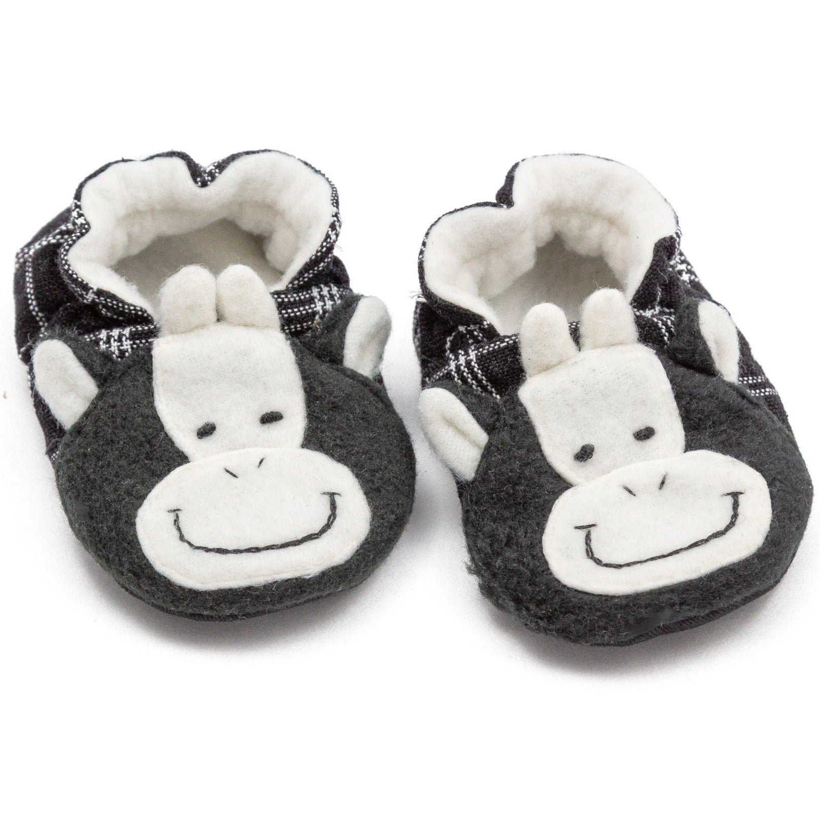 Cow Baby Booties