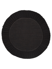Black Circle Placemat