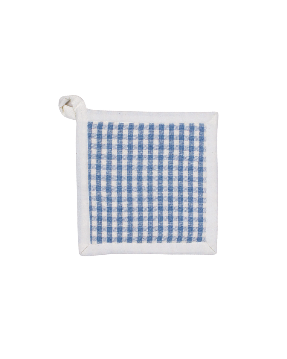 Chambray Gingham Pot Holder