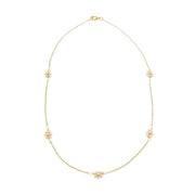 Daisy gold necklace