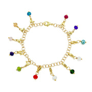 Familia Gold Birthstone Charms