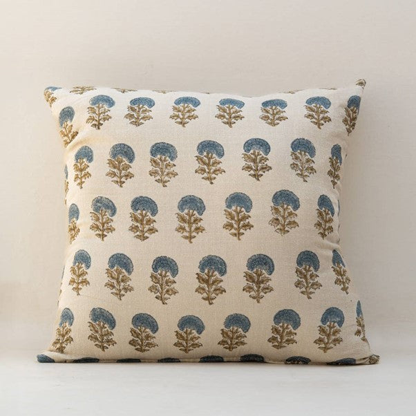 Buta Blockprint Pillow Cover