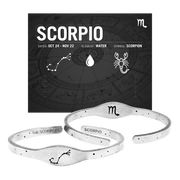 Zodiac Cuff Bracelet - Scorpio