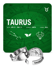 Zodiac Ring - Taurus - Celestial