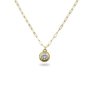 Aura Bronze Necklace