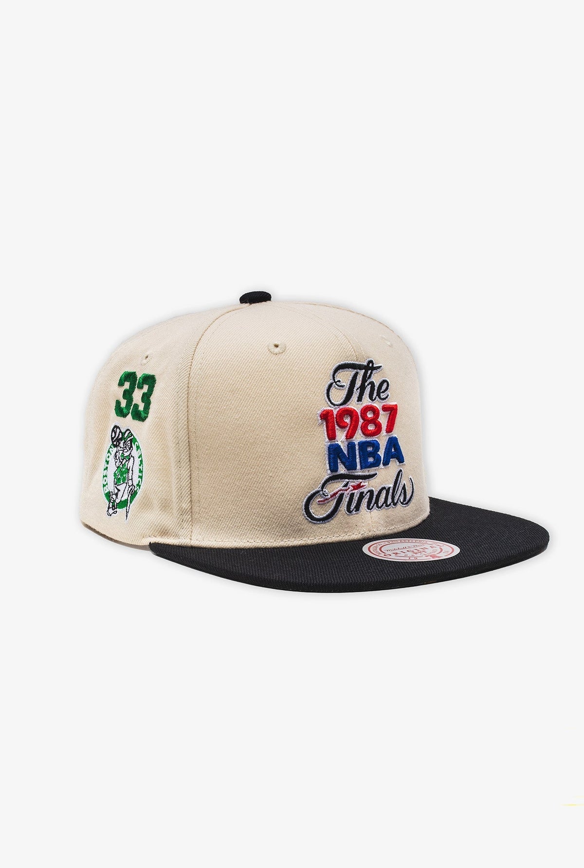 NBA Finals '87 Bird vs. Magic Snapback - Cream
