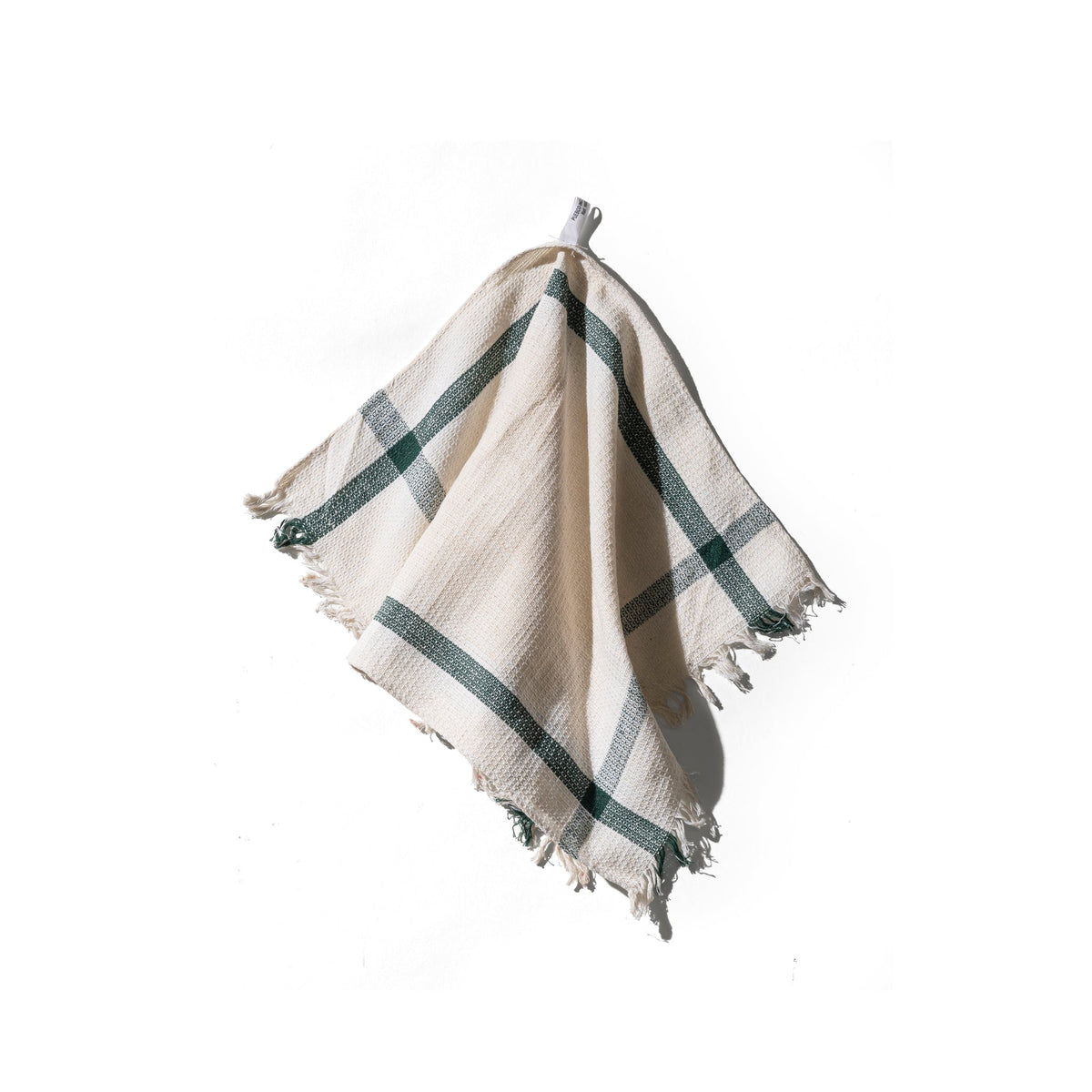 India Kitchen Towel - Green Line