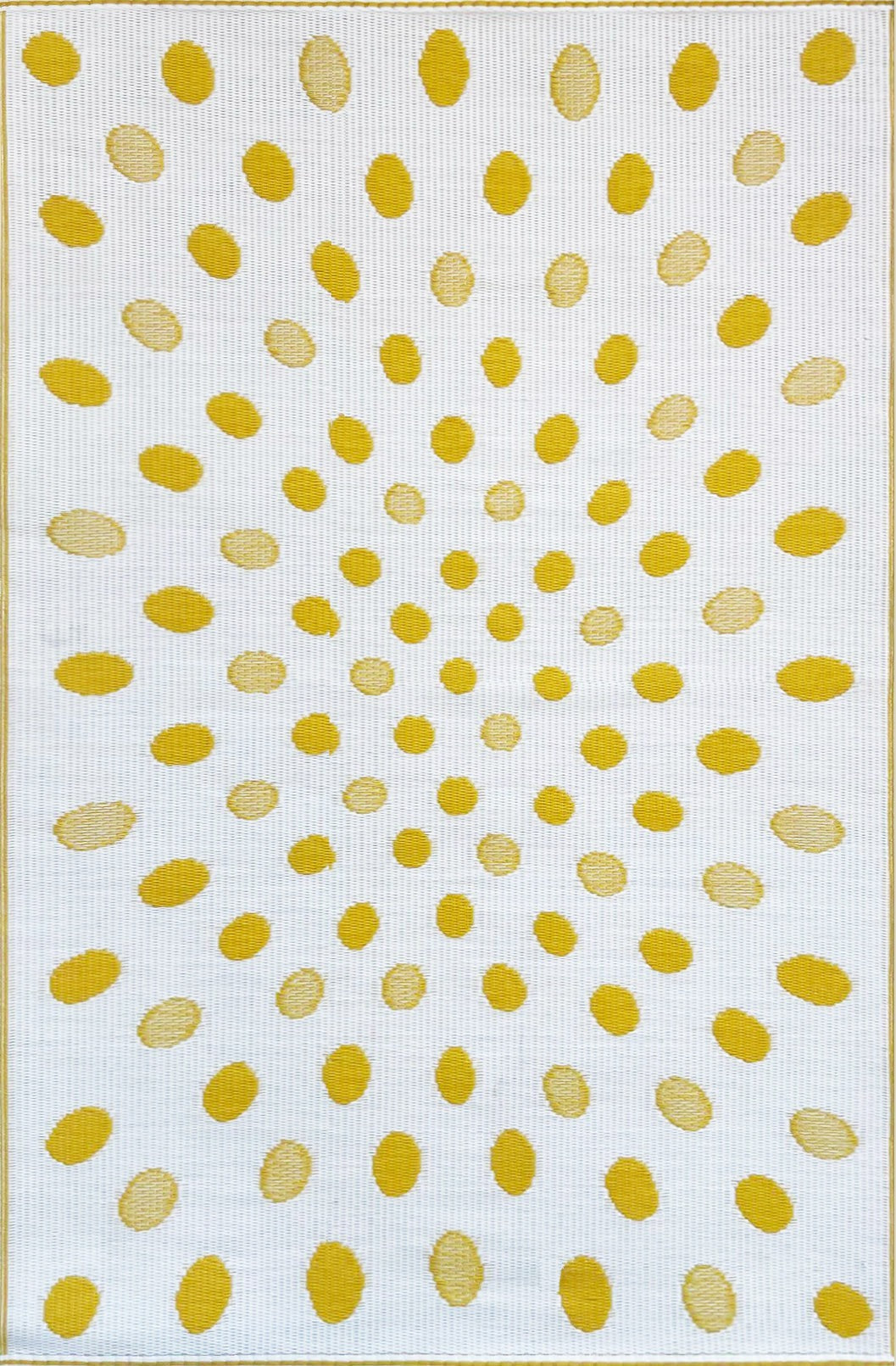 Crazy Dots Yellow & White
