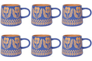 Set of 6 Mug Imprint Teppi