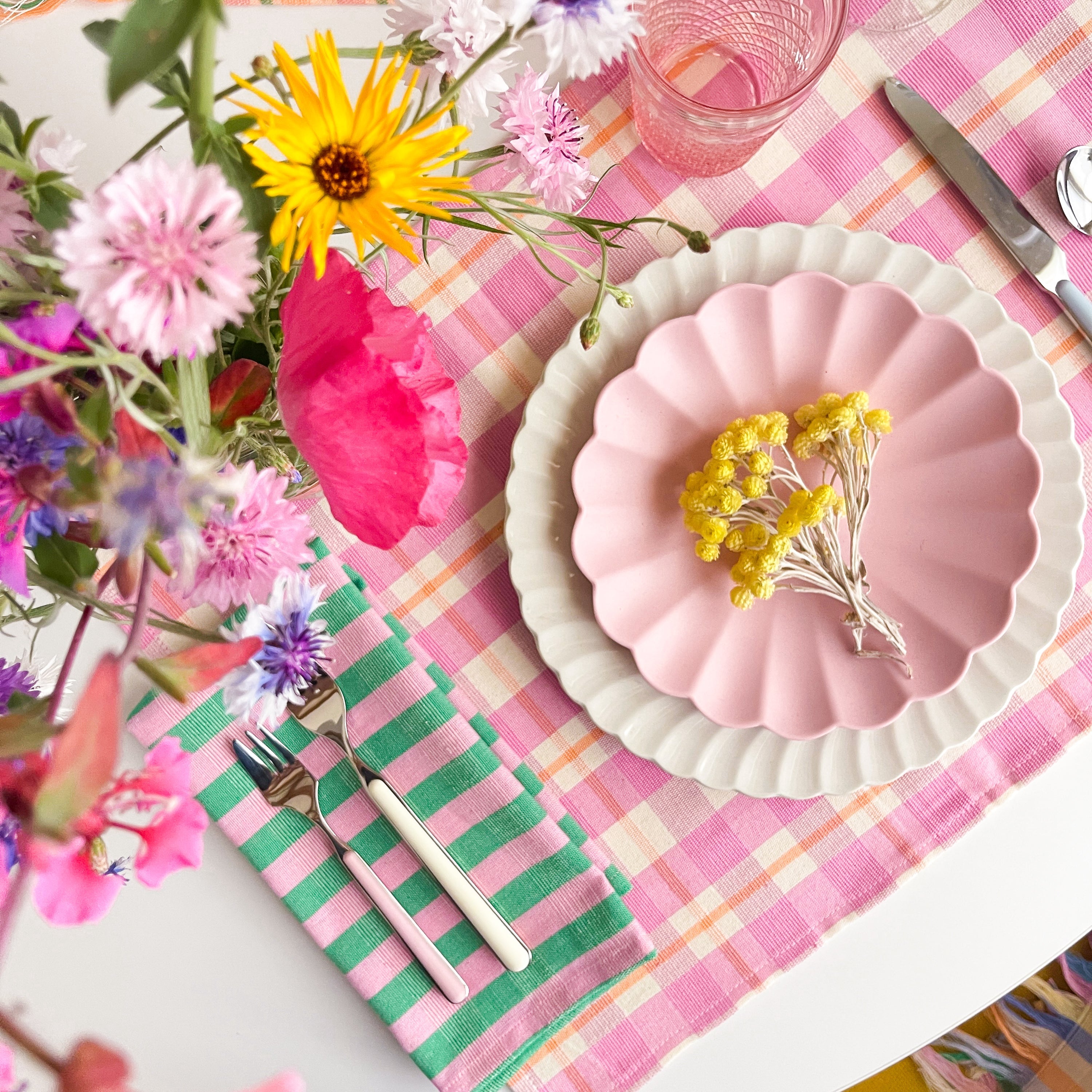 Archive NY Flora Stripe Napkins