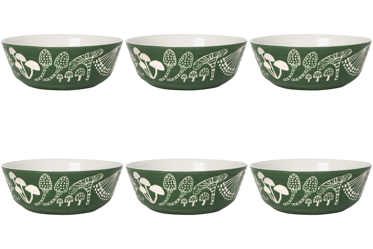 Set of 6 Bowl Imprint Wildgrove