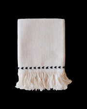 Black Braid Detail Napkin | Set of 2