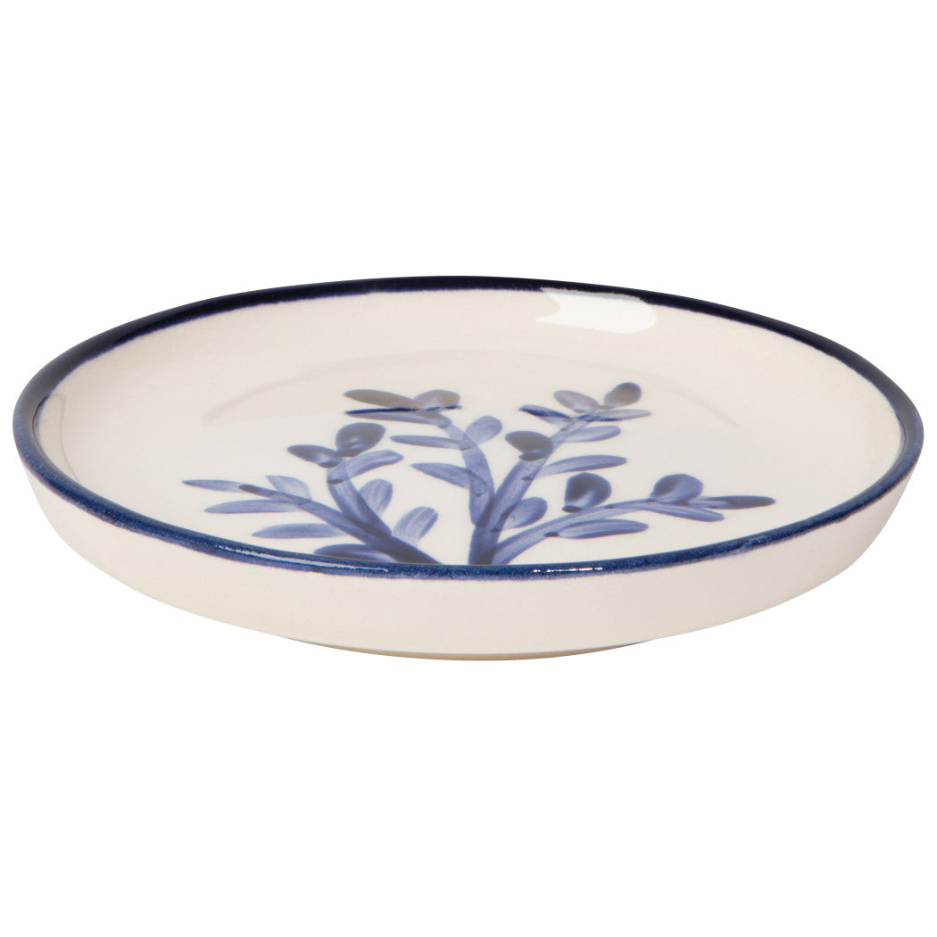 Set of 6 Floren Hand-painted Turkish Appetizer Plate 4.75 inch