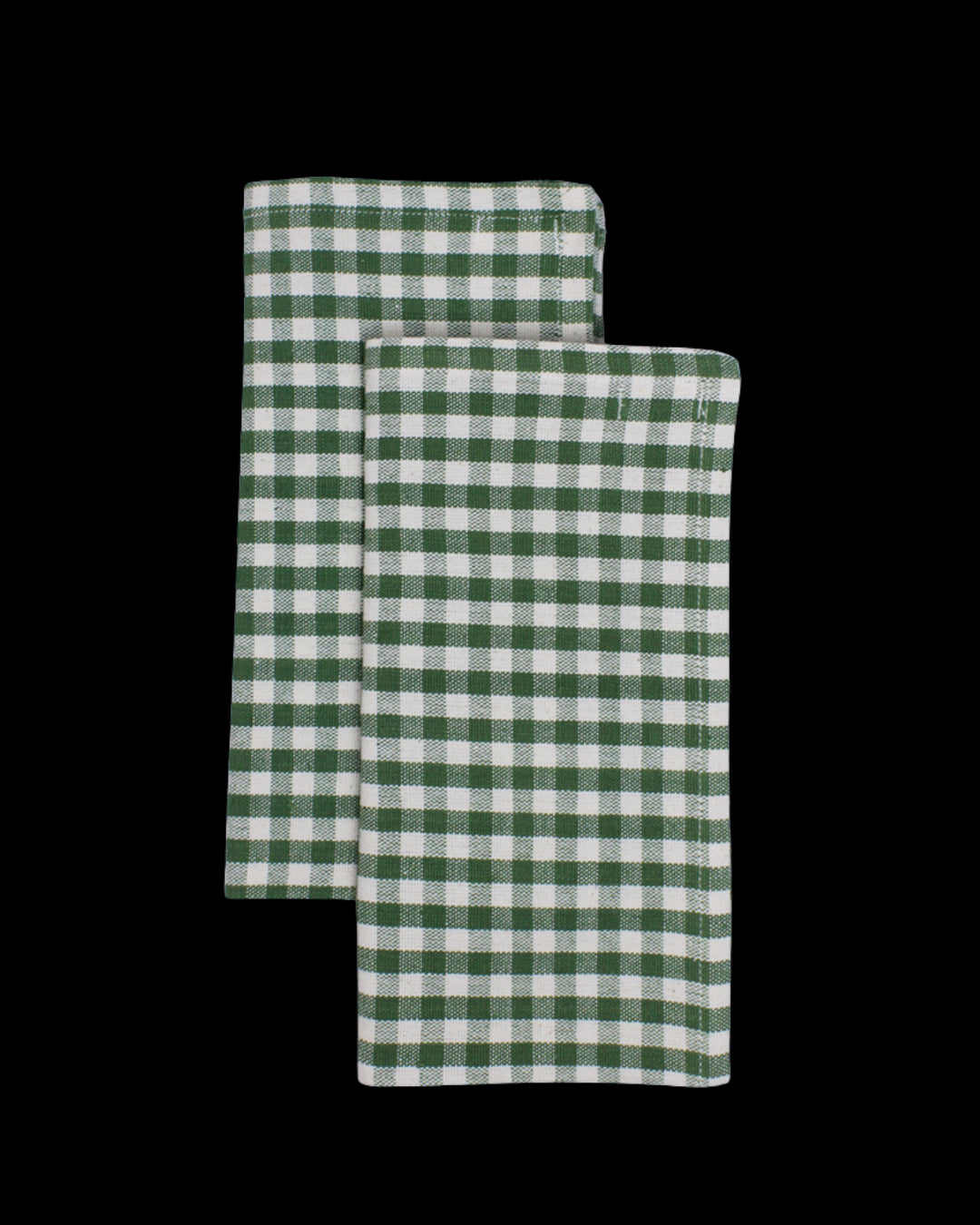 Olive Gingham Napkin | Set of 2