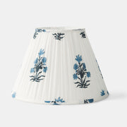 Azure Blossom Lamp Shade