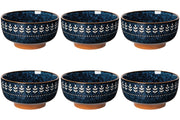 Set of 6 Nightbloom Dessert Bowl 4.5 Inch