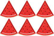 Set of 6 Shaped Dish Melon Pop