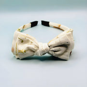 Three Little Bows Headband-Meadow Tales