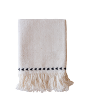 Black Braid Detail Napkin | Set of 2